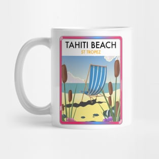 Tahiti Beach St Tropez France Mug